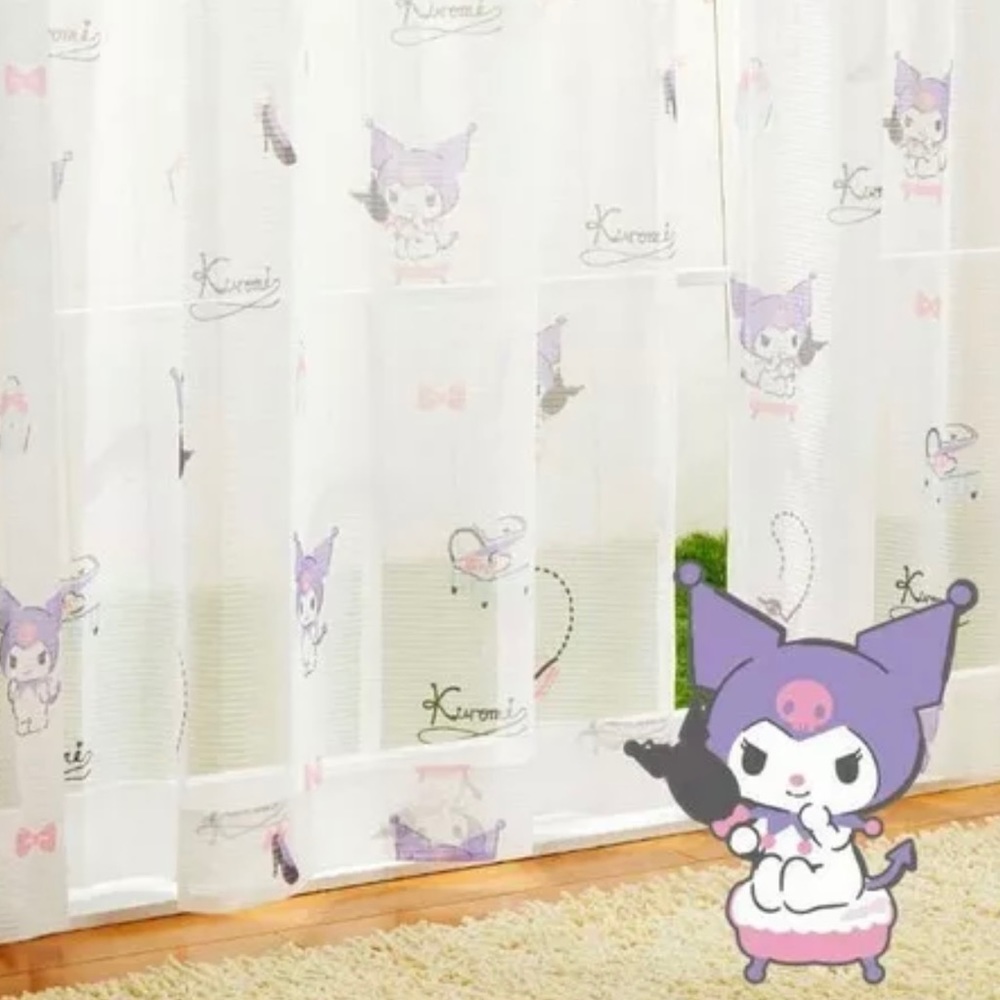 Sanrio Kuromi Lace Curtains